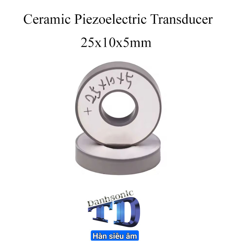 Thạch anh lắp thanh rung Piezoelectric Ceramic for Tranducer 25x10x5mm