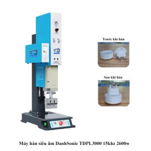 Máy hàn nhựa siêu âm 15khz 2600w chuyên dùng sản xuất thiết bị điện tử TDPL3000