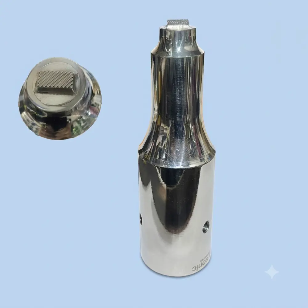 Khuôn hàn sóng siêu âm Danh Sonic TD40 45x10x5 Ứng dụng hàn gáy túi zip